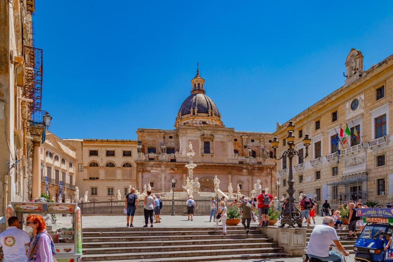 La Casa Di Dante Appartement Palermo Buitenkant foto